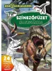 Kifestő A/4, matricákkal, 24 oldal, Dinoszauruszok
