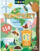 Matricás foglalkoztatókönyv, matricás füzet, A/4, 16 oldal+100 matrica, A természet