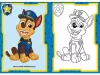 Kifestő A/5, 9 oldal+ 9 színes mintaoldal, Mancs őrjárat