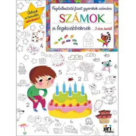   Foglalkoztató füzet gyerekek számára A/4, 32 oldal, Számok
