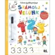 Suliváró foglakoztató füzet, 22 lekaparható lap + filctoll, Számolj velünk