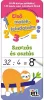 Az első feladataim, 40 db kaparós kártya + 1 db fekete filc,  Szorzás és osztás