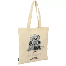   K-POP Démonvadászok patentos vászon válltáska, bevásárlótáska 38x42 cm, Tour