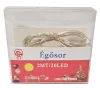 LED fénysor, 20 LED-es, 2m-es, melegfehér
