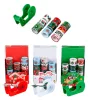 Karácsonyi mini mintás ragasztószalag, 9 db/csomag + mini tépő, többféle változat (5x8,5cm)