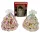 Karácsonyi glitteres squishy, antistressz játék, 6x7cm, többféle színben