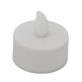LED mécses, hideg fehér, 4x3,5cm