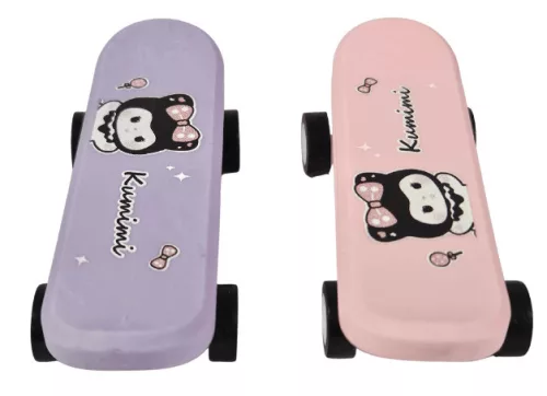 Gördeszkás radír, Kuromi mintás, 2 féle