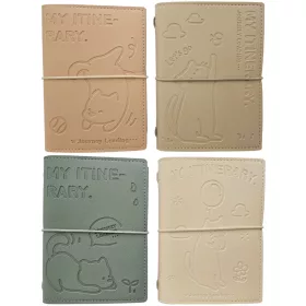 Állatos notesz, A/6, 10x14cm, 4 féle (cicás vagy kutyás)