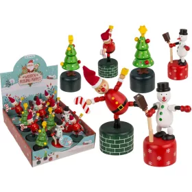 Karácsonyi fa mozgó figura, retro játék, többféle
