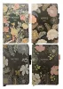 Virágmintás keményfedeles notesz, napló A/6, 10,5x16cm, vonalas, többféle változat (6500-32)