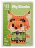 Építőkocka készlet, mikroblokk, My Blocks, Zootropolis Nick Wilde róka (7230A), 150 db-os, 14+