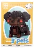 Építőkocka készlet, mikroblokk, My Blocks, kutya (7679A), 200 db-os, 14+