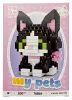 Építőkocka készlet, mikroblokk, My Blocks, cica (7685A), 200 db-os, 14+