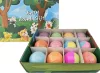 Fürdőgolyó meglepetés figurával, állatos, 6cm, többféle színben, 1 db