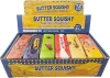 Butter squishy, illatos vaj antistressz játék, 13,5x4x3,5cm, csokimárka mintás