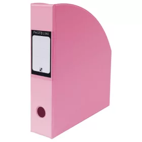 Irattartó papucs A/4, PVC, PASTELINI, pasztell rózsaszín