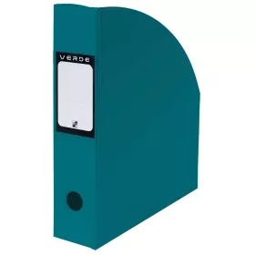 Irattartó papucs A/4, PVC, VERDE, petrol színű
