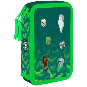   Minecraft mintás tolltartó, 2 emeletes, üres, OXY 2026 Playworld