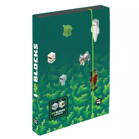 Minecraft mintás füzetbox A/5, jumbo, OXY 2026 Playworld