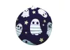 Halloween mintás gömb alakú papírlampion, 25 cm átmérő, 4 féle változat (LED nélkül)