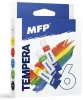 Tempera készlet, 6x12ml, MFP