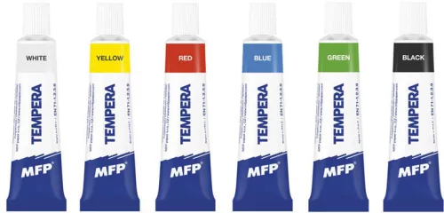 Tempera készlet, 6x12ml, MFP