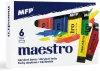 Akril festék, 6x75 ml, MFP Maestro