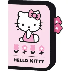 Hello Kitty tolltartó, klapnis, üres rózsaszín