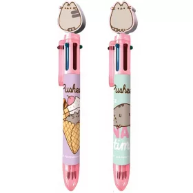 Pusheen cicás golyóstoll, 6 színű, 2 féle változat