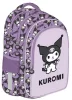 Kuromi hátizsák, iskolatáska, 40x28x18cm, 780g, 22l, lila