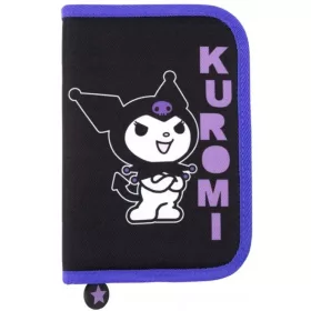 Kuromi tolltartó, klapnis, üres, fekete