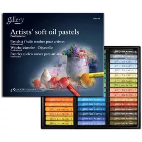   Lágy olajpasztell kréta 48 db-os szett, Mungyo Gallery Artists' soft oil pastels MOPV-48