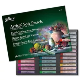   Extrafinom porpasztell kréta 36 db-os szett, Mungyo Gallery Artist' Soft Pastels MPV-36