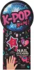 K-POP körömmatrica, 200 db-os, CoolPack K-Pop, sötét