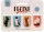 Cicás mágneses könyvjelző, 4 db/csomag, Feline Fine Macskafalka