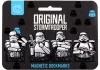 Star Wars mágneses könyvjelző, 4 db/csomag, Az eredeti Stormtrooper