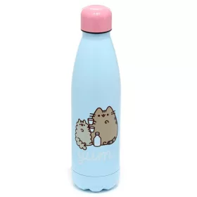   Pusheen cicás rozsdamentes acél thermo palack, 500 ml, ínyenc Pusheen macska