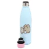 Pusheen cicás rozsdamentes acél thermo palack, 500 ml, ínyenc Pusheen macska