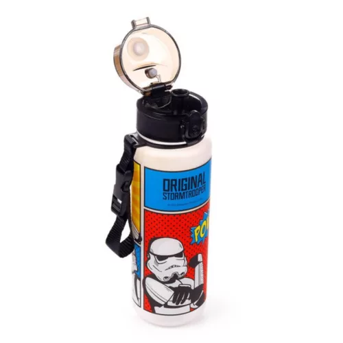 Star Wars kulacs, 600ml, csőrös, Comic - Eredeti Stormtrooper