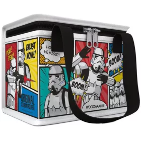   Star Wars uzsonnás táska, hűtőtáska, 21x16x14cm, Az eredeti Stormtrooper, Comic