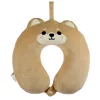 Kutyás utazópárna, nyakpárna, memory foam, plüss RELAXEAZZZ, Shiba Inu kutya, Édes Állatok - ADORAMALS