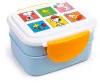 Snoopy ételhordó, uzsonnás doboz szett, evőeszközökkel, Bento, Snoopy & Woodstock PEANUTS