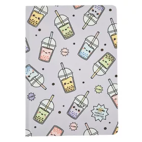 Illatos notesz, A/5, sima, Bubble Tea, Foodiemals