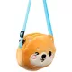 Keresztpántos válltáska, 16x19x6cm, plüss, Édes Állatok, Shuggs, A Shiba Inu Kutya