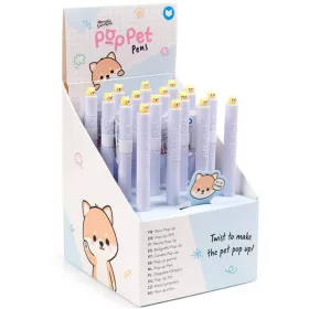   Kutyás toll kiugró figurával, Édes Állatok - Shiba Inu kutya
