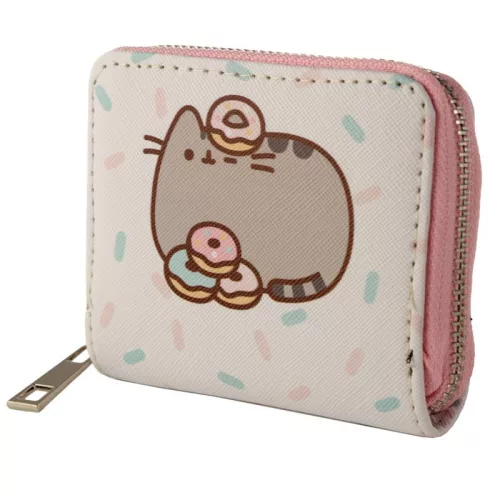 Pusheen cicás pénztárca, 9x11x2cm, kétféle