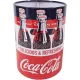 Asztali ceruzatartó, fém, Coca-Cola 
