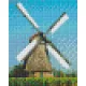 Pixel szett 1 normál alaplappal, színekkel, malom (801232)
