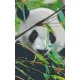 Pixel szett 8 normál alaplappal, színekkel, panda (808080)